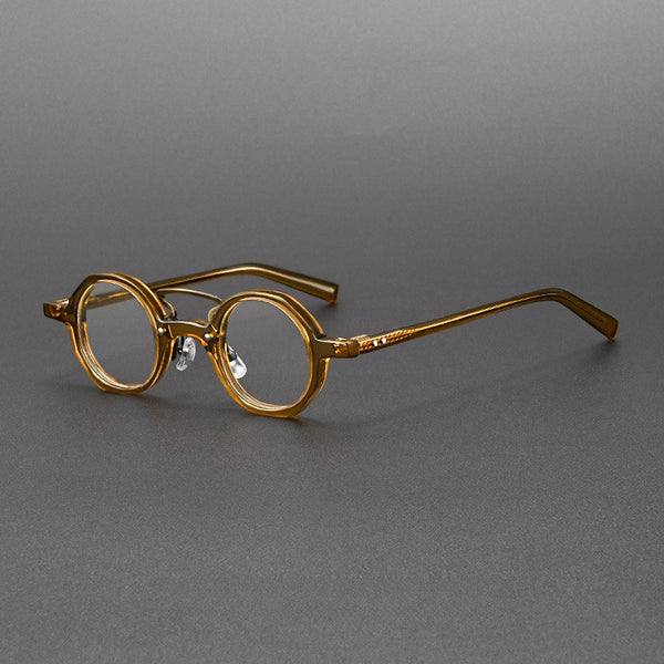 Liam Retro Round Acetate Optical Glasses Frame