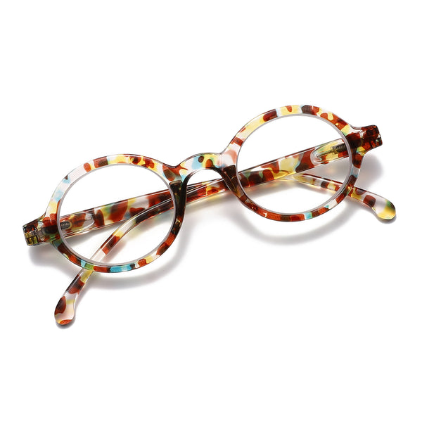 JollyNova HD7 Readers Crystal Clear Anti-Blue Light Oval Reading Glasses