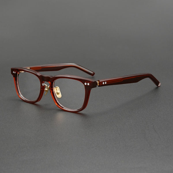 Dobel Classic Square Acetate Titanium Glasses Frame