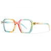 European and American street photography literary sunglasses 86601 cross-border simple square sunglasses fashion star flat glasses