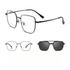 New Titanium Glasses Frame With Magnetic Sunglasses Clips