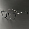 Yanko Retro Rectangle Titanium Glasses Frame