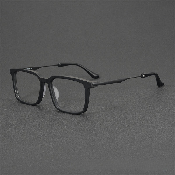 Evelin Classic Square Acetate Glasses Frame