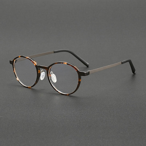 Noor Round Vintage TR90 Eyeglasses Frame