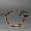 Valeria Titanium Vintage Round Eyeglasses Frame