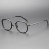 Alcor Retro Titanium Square Glasses Frame
