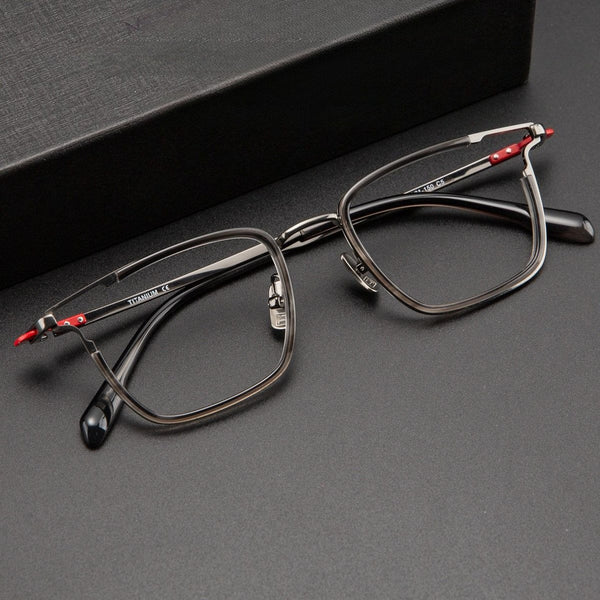 Boyles Titanium Retro Hand Made Glasses Frame