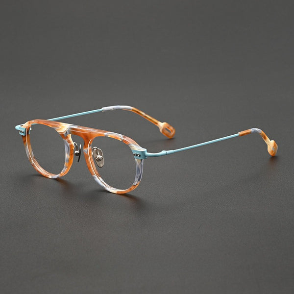 Mac Retro Aviator Acetate Glasses Frame