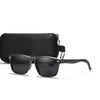 All Matching Square Polarized Sunglasses For Men Women TR90 Material Frame Spring Hinges