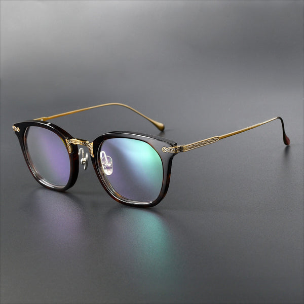 Wynn Vintage Square Titanium Eyeglasses Frame