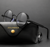 Tamez Classic Gothic Round Glasses Frame（Need to choose tinted color, otherwise the lenses are transparent）