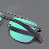 Kaspi Retro Titanium Square Glasses Frame