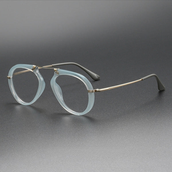 Andon Retro Aviator Acetate Glasses Frame
