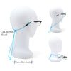 Glasses rope 8-character long silicone sports anti-fall glasses chain