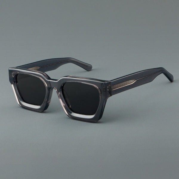 Lew Premium Series Vintage Square Acetate  Sunglasses
