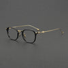 Soule Vintage Titanium Oval Glasses Frame