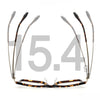 Voos same 202509 glasses frame Shenzhen wholesale, plate titanium frame trendy glasses can be equipped with myopia IP electroplating