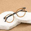 Leander Titanium Vintage Round Eyeglasses Frames