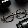 Alcor Retro Titanium Square Glasses Frame