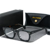 Stod Retro Rectangle Acetate Glasses Frame