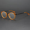 Sylor Titanium Vintage Oval Eyeglasses Frames