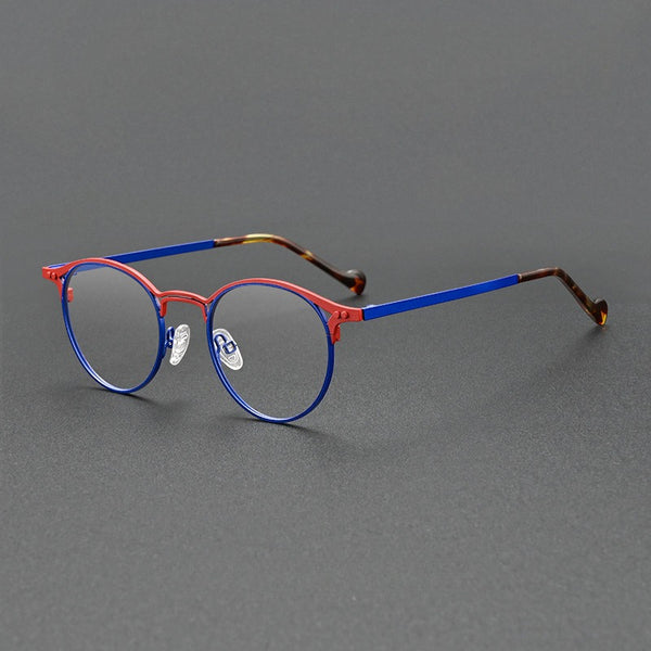 Marty Titanium Retro Hand Made Glasses Frame