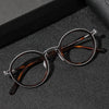 Tate Vintage Round Acetate Glasses Frame