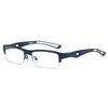 Leon Square Half Anti-Blue Light Men's Reading Glasses