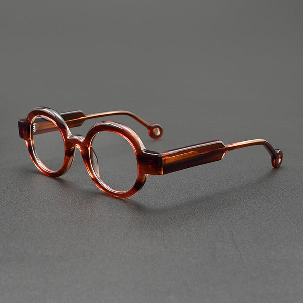 Temi Vintage Round Acetate Glasses Frame