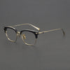 Yohn Vintage Titanium Square Glasses Frame