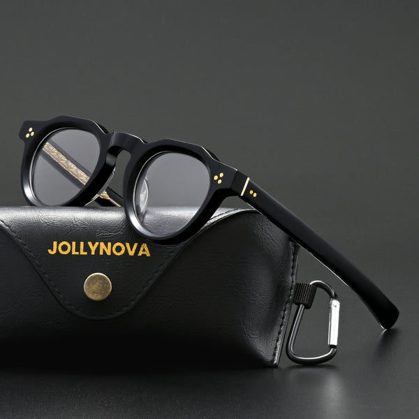 Marlin Vintage Geometric Acetate Glasses Frame