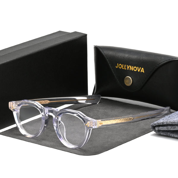 Marlin Vintage Geometric Acetate Glasses Frame
