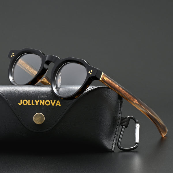 Marlin Vintage Geometric Acetate Glasses Frame