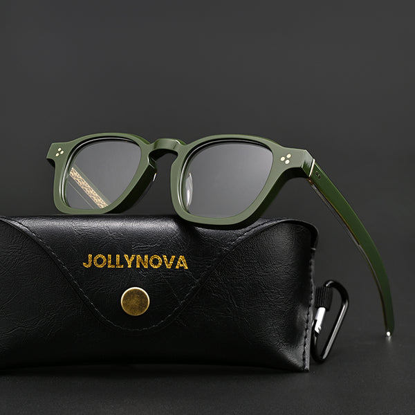 Melton Vintage Geometric Acetate Glasses Frame