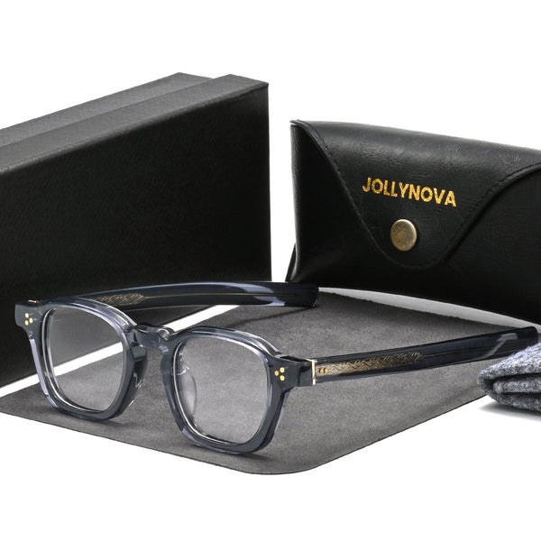 Melton Vintage Geometric Acetate Glasses Frame