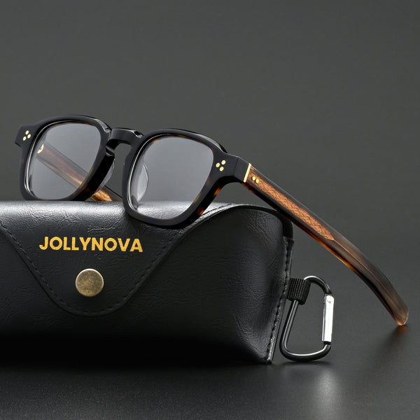Melton Vintage Geometric Acetate Glasses Frame