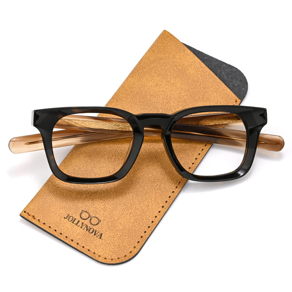 Mando Vintage Square Acetate Glasses Frame