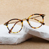 Sylor Titanium Vintage Oval Eyeglasses Frames