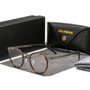 Leander Titanium Vintage Round Eyeglasses Frames