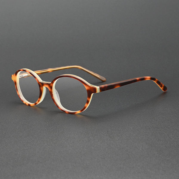 Jasleen Oval Vintage Acetate Eyeglasses Frame