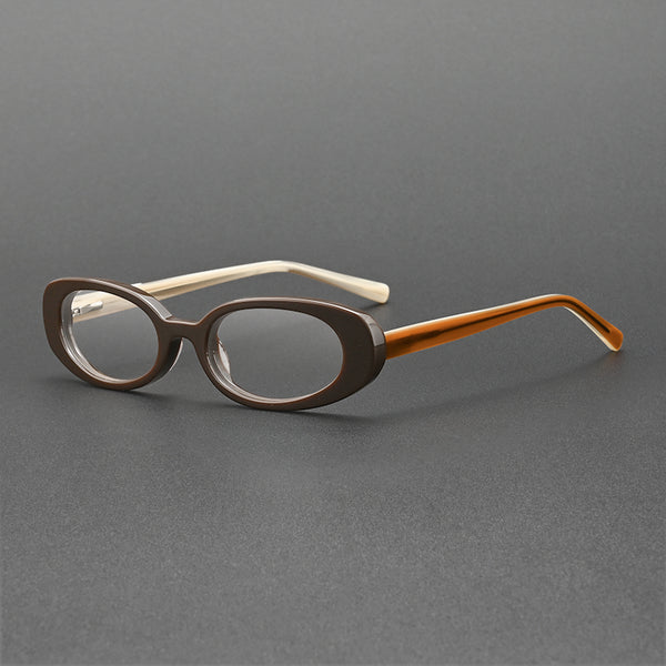 Jan Oval Vintage Acetate Eyeglasses Frame