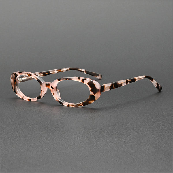 Jan Oval Vintage Acetate Eyeglasses Frame