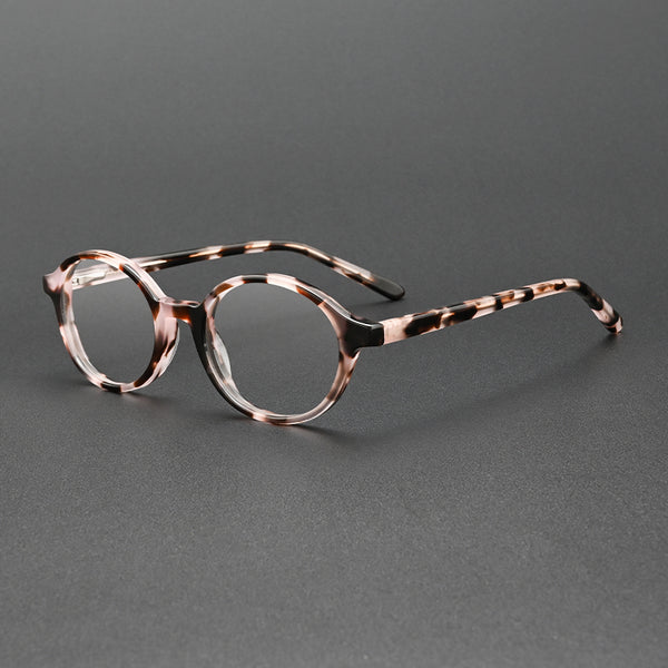 Jasleen Oval Vintage Acetate Eyeglasses Frame