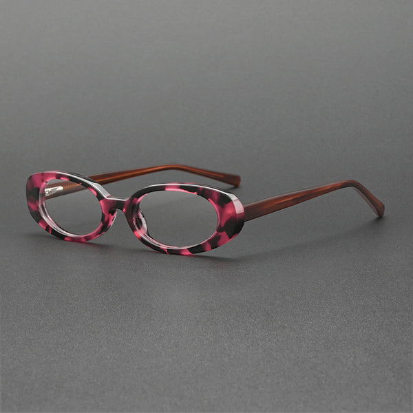 Jan Oval Vintage Acetate Eyeglasses Frame