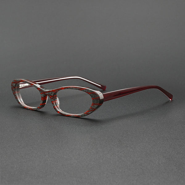 Diane Oval Vintage Acetate Eyeglasses Frame