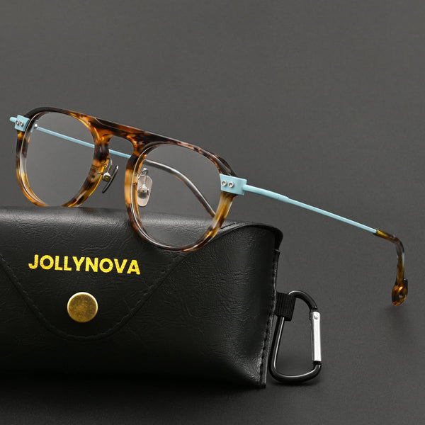 Mac Retro Aviator Acetate Glasses Frame