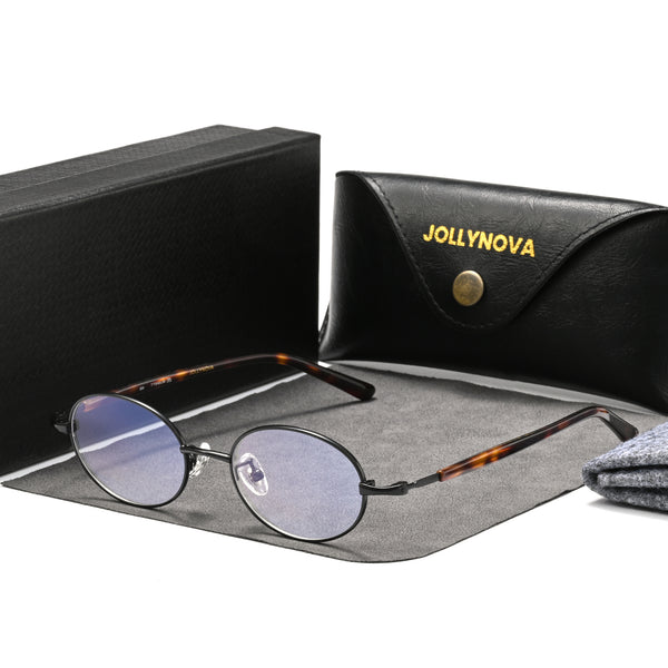 Tino Titanium Oval Glasses Frame
