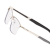 JOLLYNOVA MEN'S RETRO HALF-FRAME ANTI-BLUE LIGHT READING GLASSES