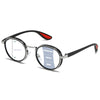 JollyNova HD7 Readers Anti-Fatigue Anti-Blue Light Men's Oval Progressive Multi-focus Reading Glasses