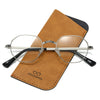 JollyNova HD7 Readers Anti-Blue Light High-Quality Polygon Men's Reading Glasses
